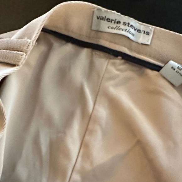 Vintage Valerie Stevens Classic Beige Trousers - Picture 9 of 10